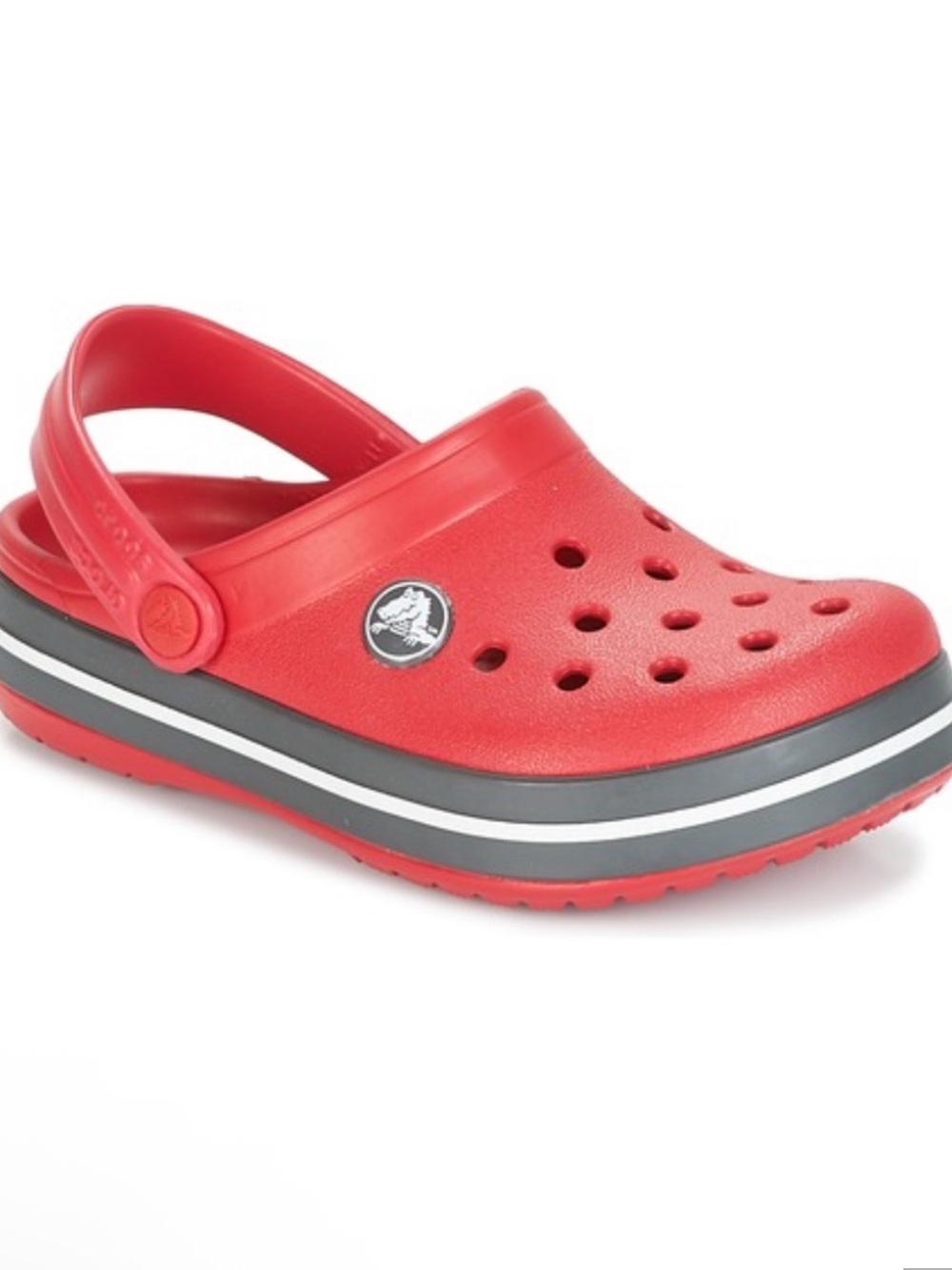 Crocband Red Clogs Kids Unisex Sporty Crocs Size 10